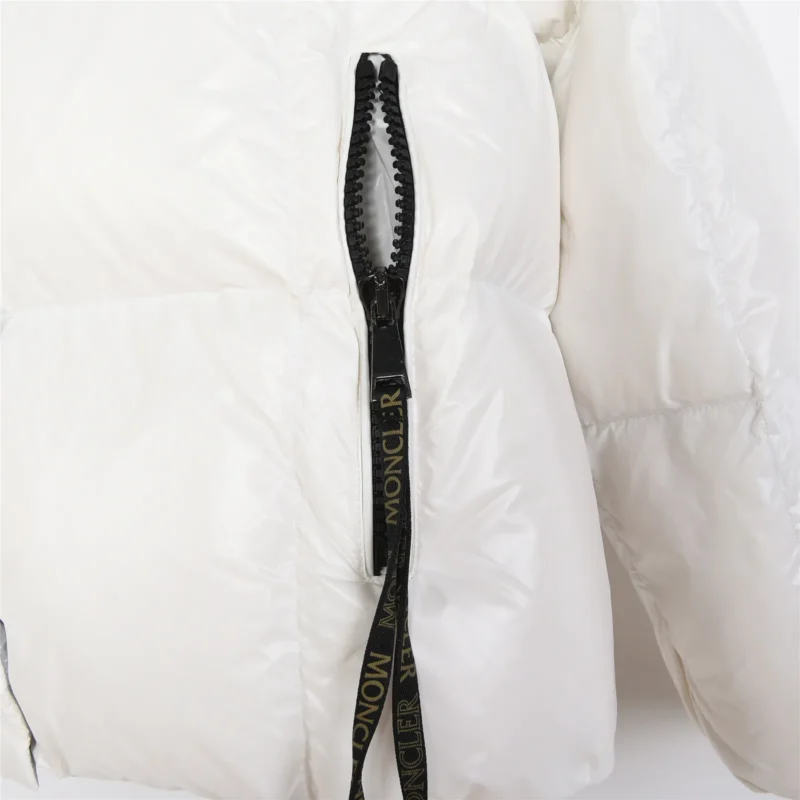 Replica Moncler Parana Down Jacket White Short Reps - RepLuxe