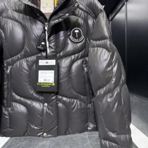 Replica Moncler Palm Angels Haunani Puffer Jacket Black Reps - RepLuxe