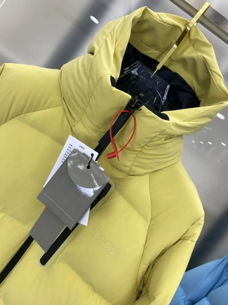 Replica Dior Descente Ski Jacket Yellow Puffer Reps - RepLuxe