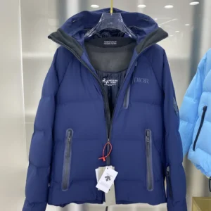 Replica Dior Descente Ski Jacket Navy Blue Reps - RepLuxe