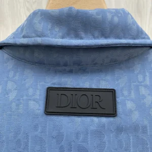 Replica Dior CD Classic Down Jacket Blue Quilted Reps - RepLuxe
