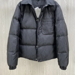 Replica Dior CD Classic Down Jacket Black Quilted Reps - RepLuxe