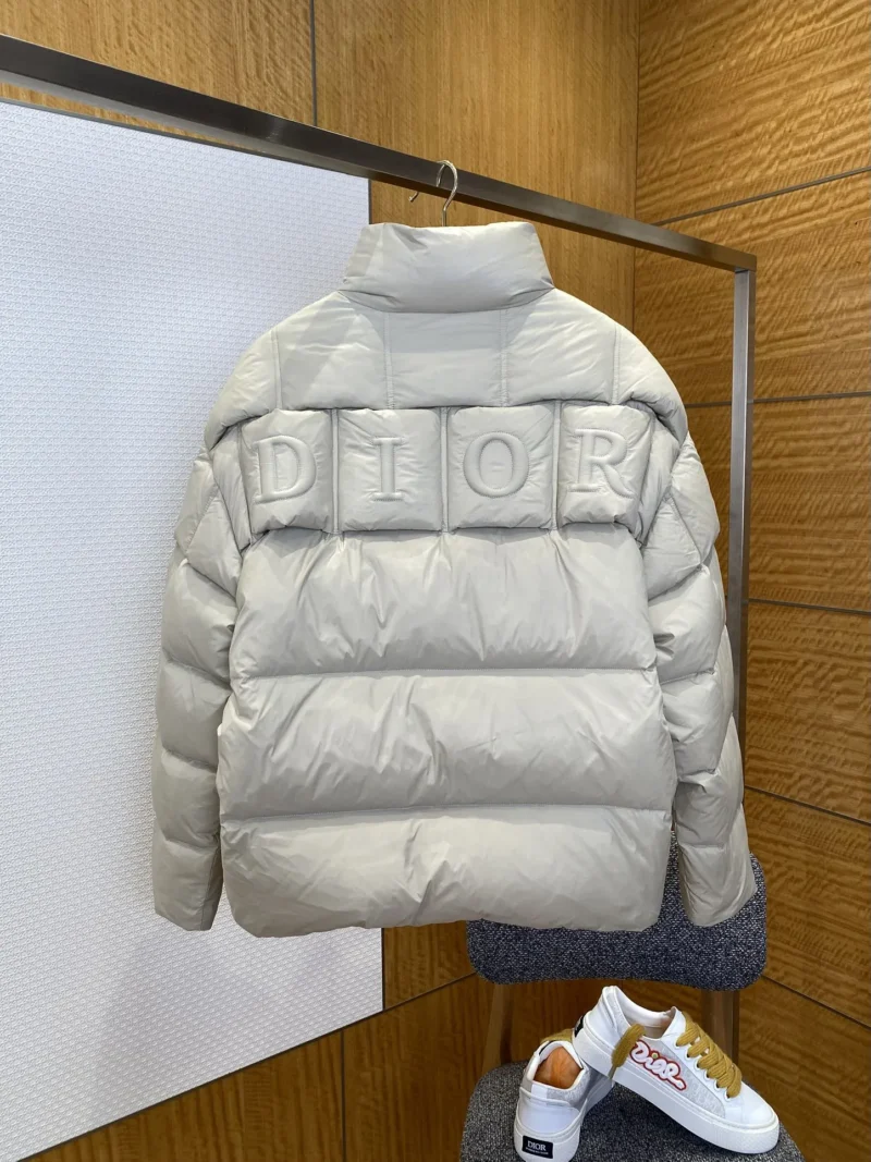 Replica Dior Down Jacket Beige Quilted Reps - RepLuxe