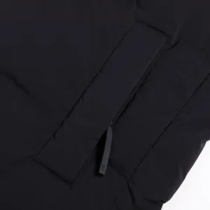 Replica LOUIS VUITTON Down Jacket Black Hooded Reps - RepLuxe