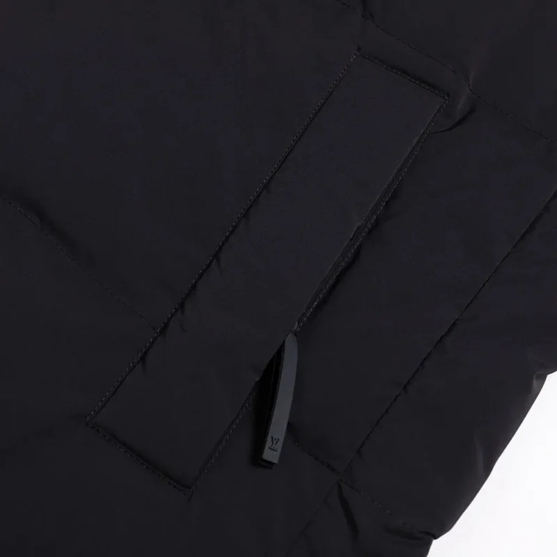 Replica LOUIS VUITTON Down Jacket Black Hooded Reps - RepLuxe
