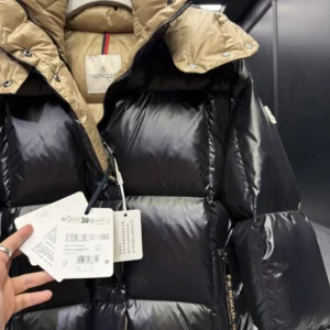 Replica Moncler Parana Black Glossy Jacket Reps - RepLuxe