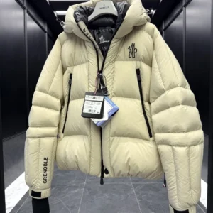 Replica Moncler Grenoble Cherferie Down Jacket Ivory Casual Reps - RepLuxe