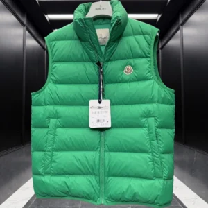 Replica Moncler Contrin Vest Green Quilted Style Reps - RepLuxe
