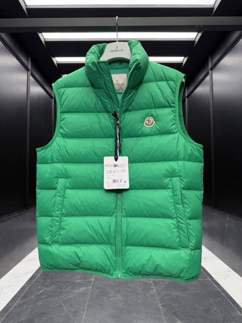 Replica Moncler Contrin Vest Green Quilted Style Reps - RepLuxe