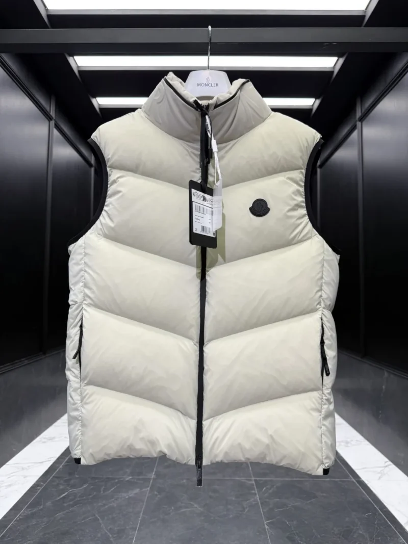 Replica Moncler Guersac Down Vest Cream Quilted Reps - RepLuxe