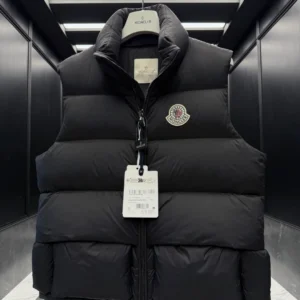 Replica Moncler Christopher Raxxy Vest Black Quilted Reps - RepLuxe