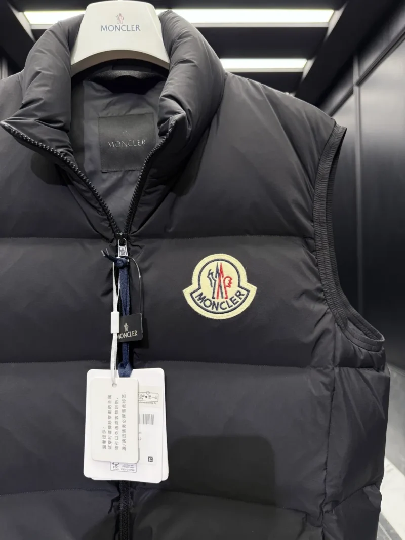 Replica Moncler Almaz Vest Black Puffer Style Reps - RepLuxe