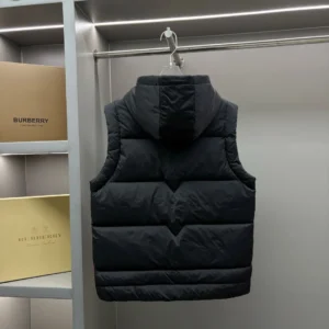 Replica Prada Hooded Down Vest Black Quilted Reps - RepLuxe