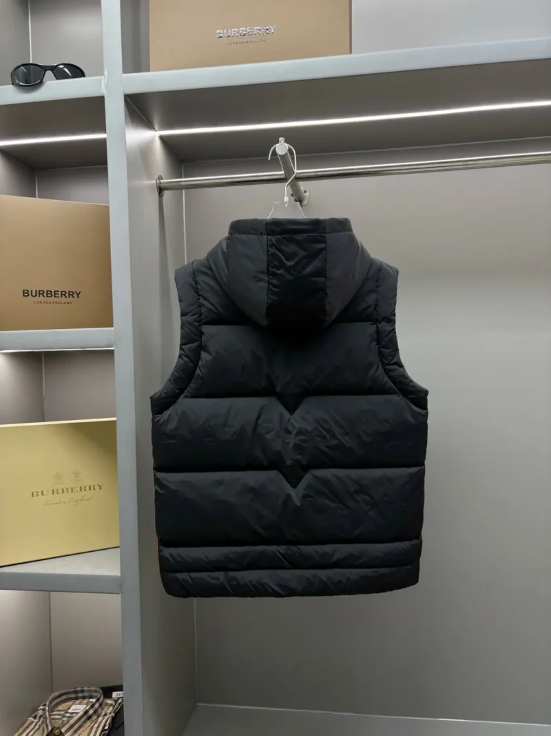 Replica Prada Hooded Down Vest Black Quilted Reps - RepLuxe