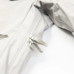 Replica Arc'teryx Macai Jacket Light Grey Hooded Reps - RepLuxe