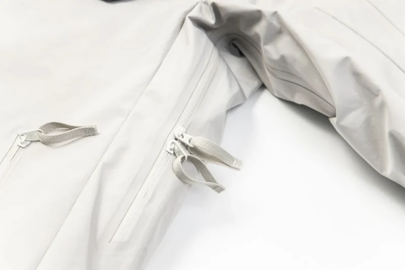 Replica Arc'teryx Macai Jacket Light Grey Hooded Reps - RepLuxe