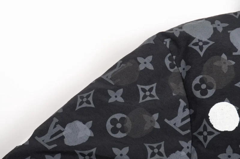 Replica Louis Vuitton Yayoi Kusama Polka Dot Jacket Black Reps - RepLuxe