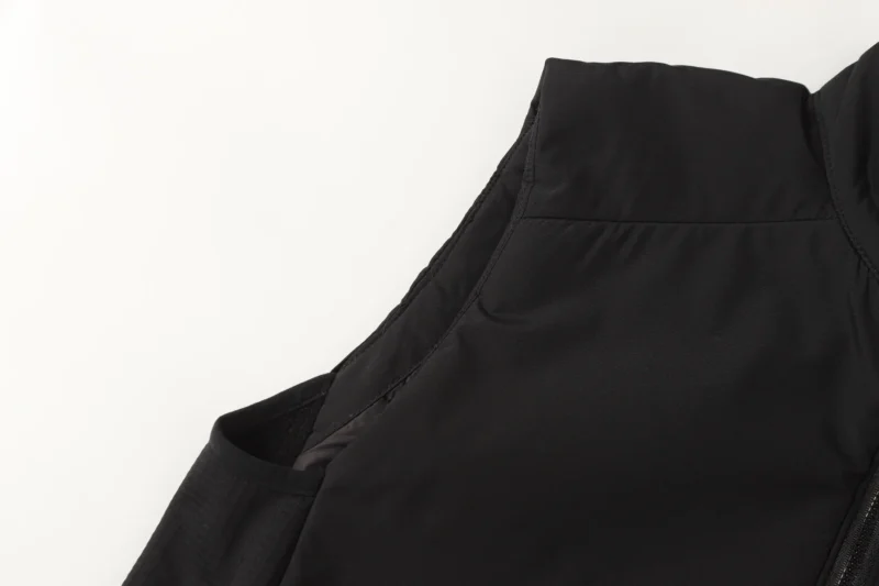 Replica Arcteryx Embroidered Vest Black Sleeveless Reps - RepLuxe