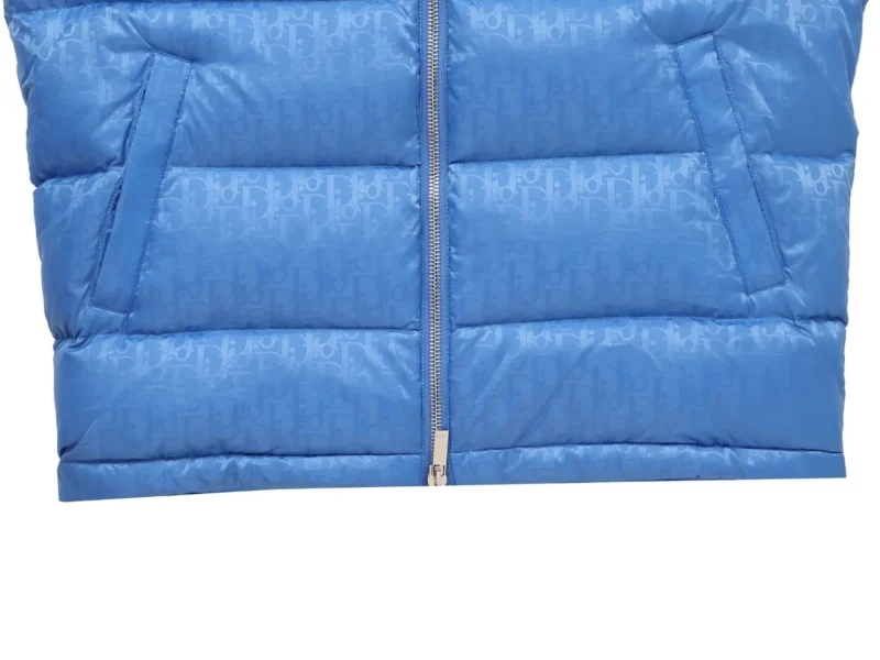 Replica Dior Limited Edition Classic Monogram Vest Blue Reps - RepLuxe