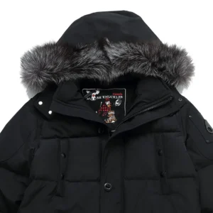Replica Moose Knuckles Scissor 07 Down Jacket Black Reps - RepLuxe