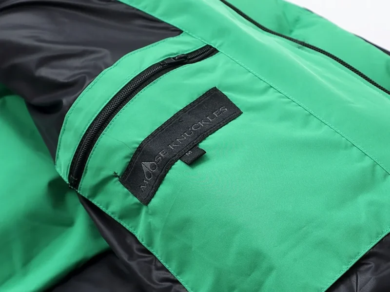 Replica Moose Knuckles Classic Pilot Down Jacket Green Reps - RepLuxe