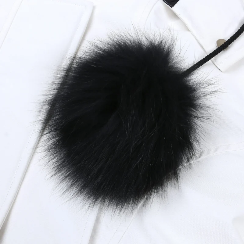 Replica Moose Knuckles Scissor 01 White Parka Reps - RepLuxe