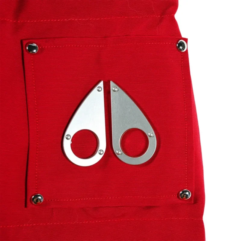 Replica Moose Knuckles Classic Bomber Jacket Red Reps - RepLuxe