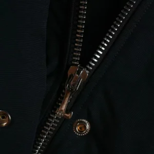 Replica Moose Knuckles Classic Bomber Jacket Navy Reps - RepLuxe