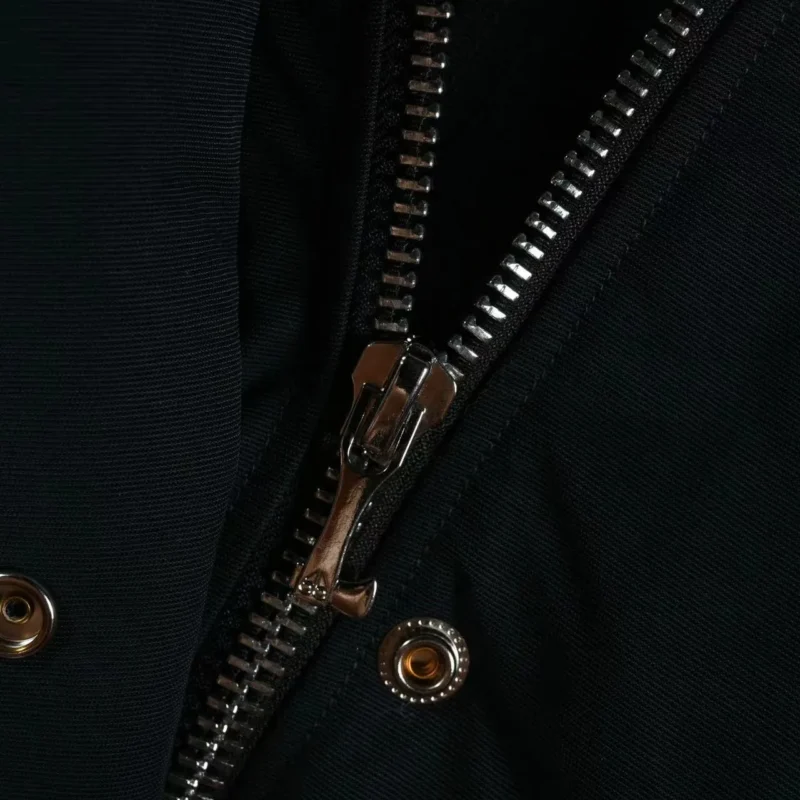 Replica Moose Knuckles Classic Bomber Jacket Navy Reps - RepLuxe