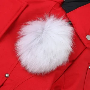 Replica Moose Knuckles Scissor 01 Parka Red Fur Reps - RepLuxe