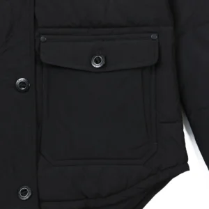 Replica Moose Knuckles Scissor 04 Black Jacket Reps - RepLuxe