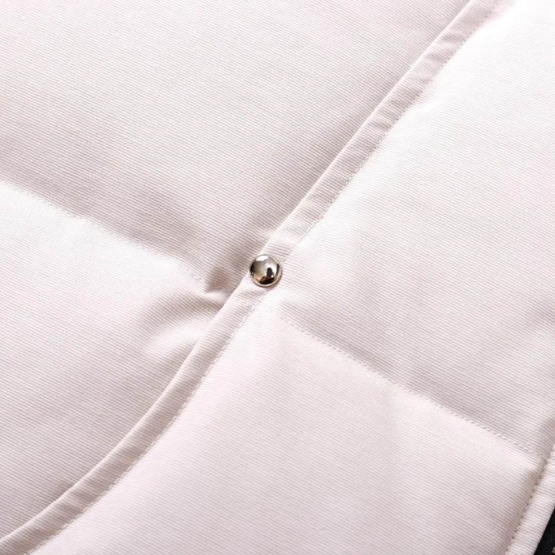 Replica Moose Knuckles Vest Off White Quilted Reps - RepLuxe