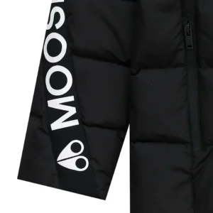 Replica Moose Knuckles Classic Pilot Puffer Jacket Black Reps - RepLuxe