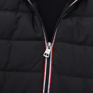 Replica Moncler M32 Knit Down Jacket Black Reps - RepLuxe