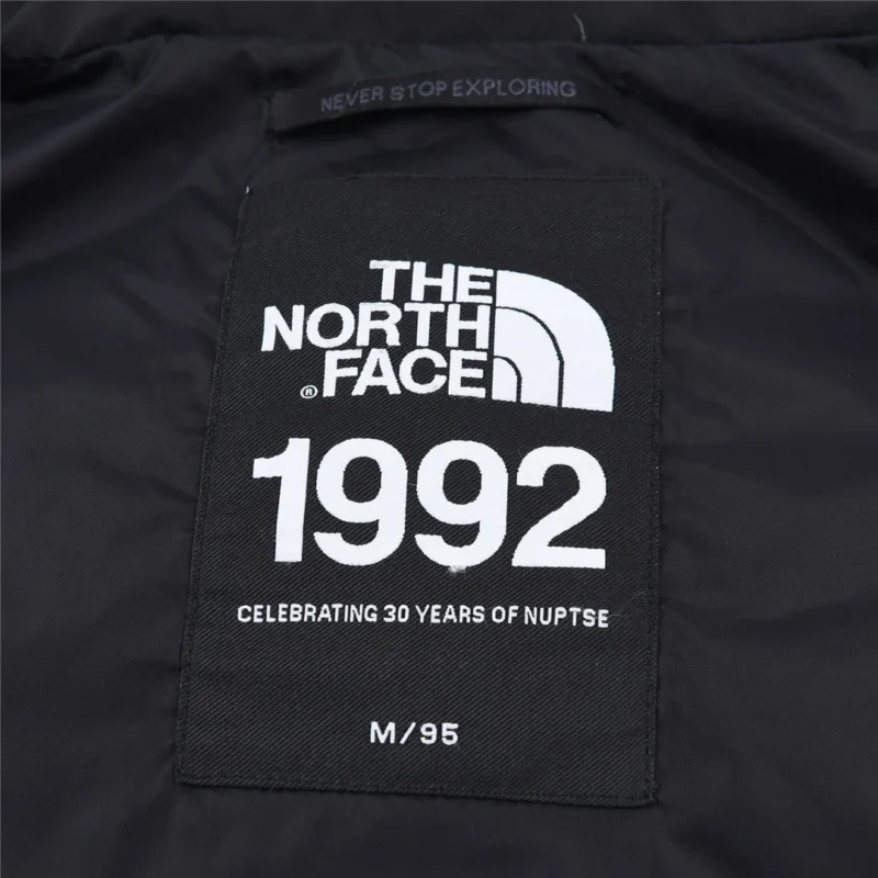 Replica The North Face 1992 Cloud Print Down Jacket Black Reps - RepLuxe