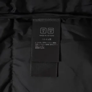 Replica The North Face Zebra Down Jacket BlackWhite Reps - RepLuxe