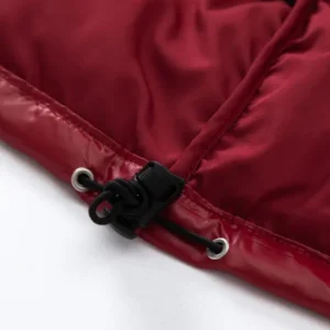 Replica The North Face Down Jacket Red Cropped Reps - RepLuxe
