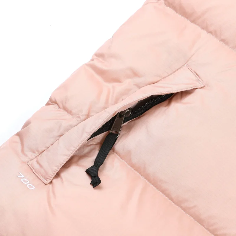 Replica The North Face 1996 Nuptse Vest Beige Black Reps - RepLuxe