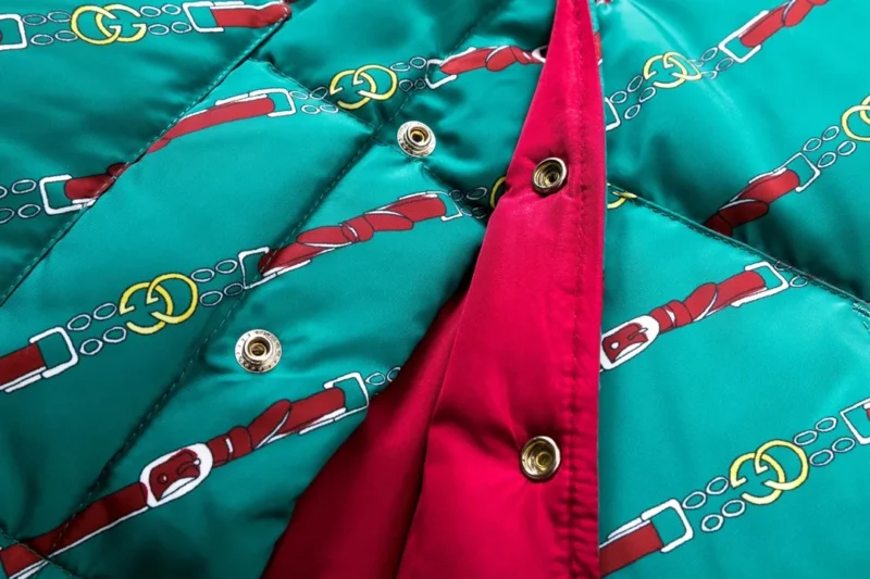 Replica THE NORTH FACE x GUCCI Vest Green Pattern Reps - RepLuxe