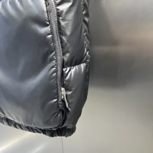 Replica Prada Down Vest Black Logo Style Reps - RepLuxe