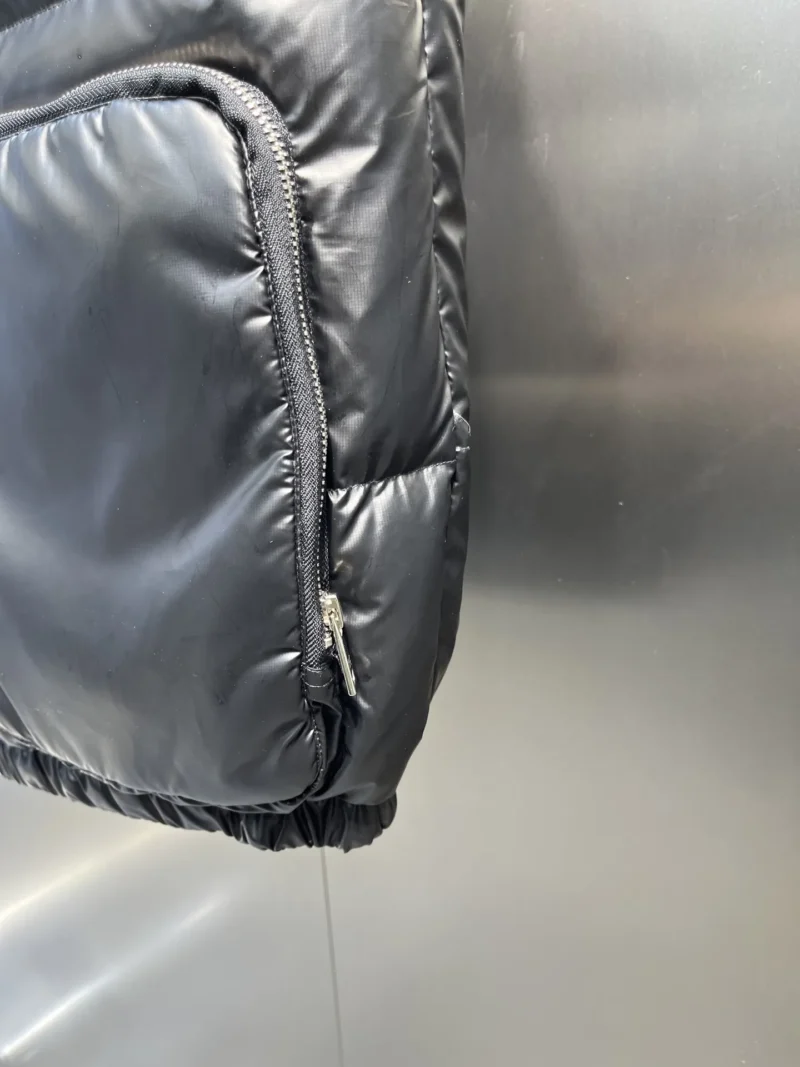 Replica Prada Down Vest Black Logo Style Reps - RepLuxe