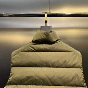 Replica Prada Minimalist Down Vest Olive Green Reps - RepLuxe