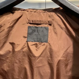 Replica Prada Minimalist Down Vest Brown Classic Reps - RepLuxe