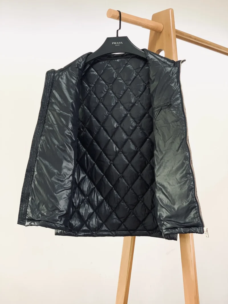 Replica Prada Quilted Down Vest Black Classic Reps - RepLuxe