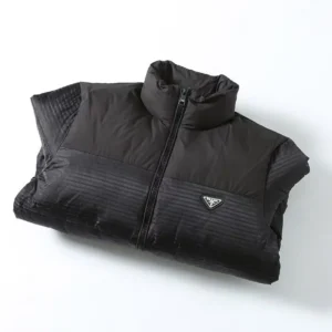 Replica Prada Down Jacket Black Quilted Style Reps - RepLuxe