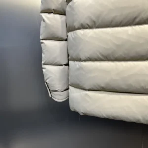 Replica Prada ReNylon Down Jacket Beige Unisex Reps - RepLuxe