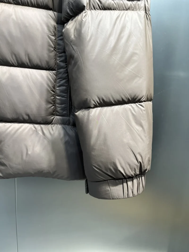 Replica Prada Down Jacket Taupe Hooded Style Reps - RepLuxe