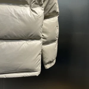 Replica Prada Down Jacket Beige Hooded Style Reps - RepLuxe