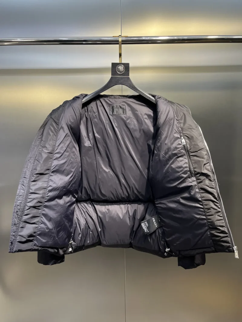 Replica Prada Down Jacket Black Quilted Style Reps - RepLuxe