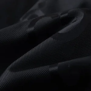 Replica Gucci Monogram Down Jacket Black Snap Button Reps - RepLuxe